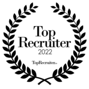 Top Recruiter 2022 award badge