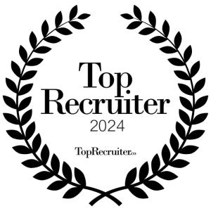 Top Recruiter 2024 award badge